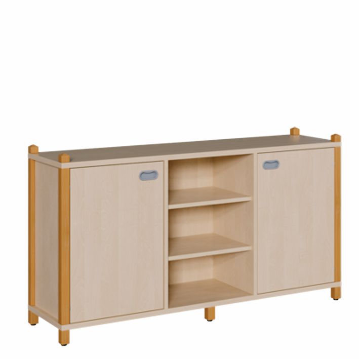 ST Raumteilerschrank 80 cm, Regal/2 Türen